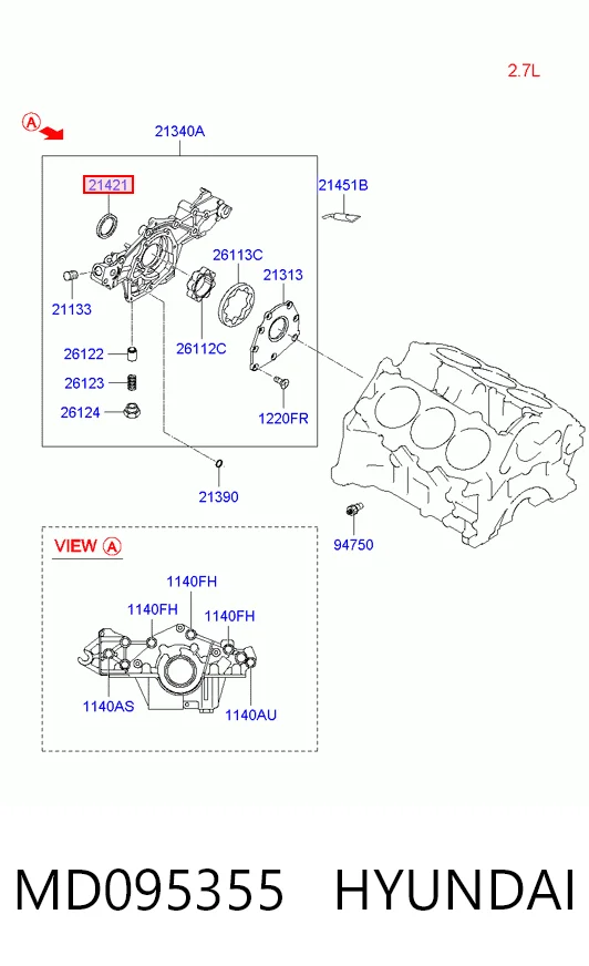 Bucim de bomba de óleo da Caixa Automática de Mudança Musashi F4204 preço, a partir de 4,35 USD