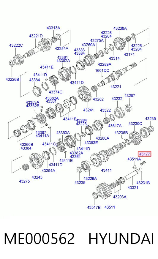 ME000562 Hyundai/Kia