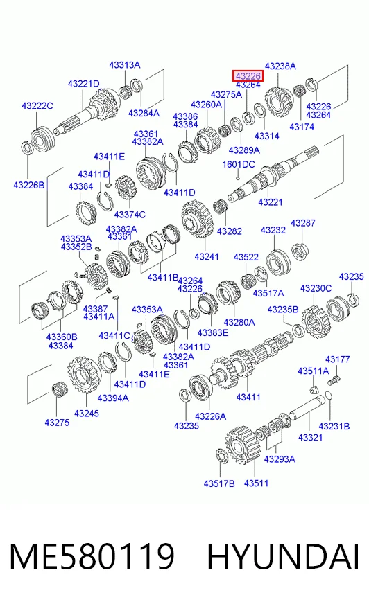 ME580119 Hyundai/Kia