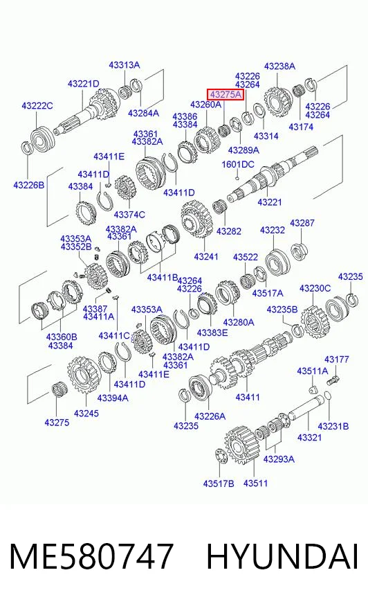 ME580747 Hyundai/Kia