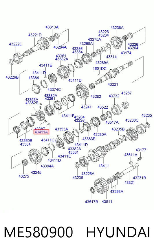 ME580900 Hyundai/Kia