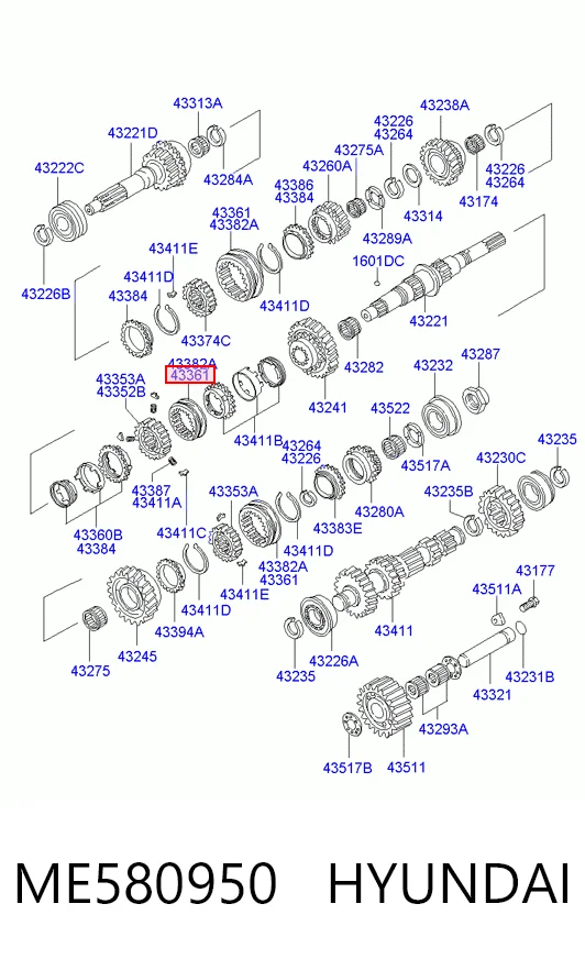 ME580950 Hyundai/Kia