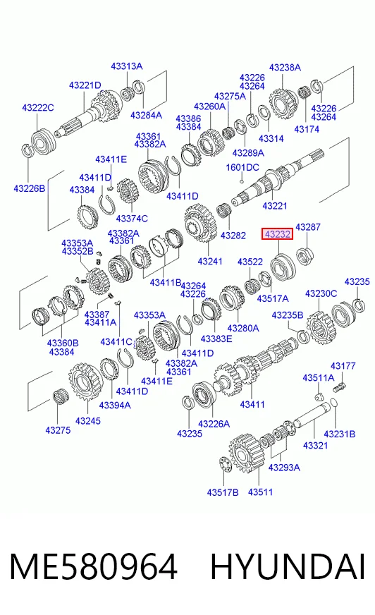 ME580964 Hyundai/Kia