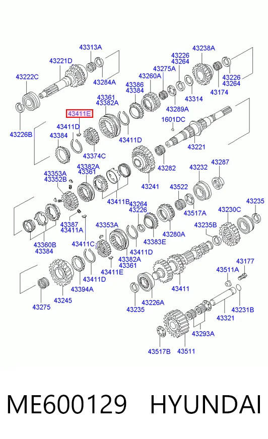 ME600129 Hyundai/Kia