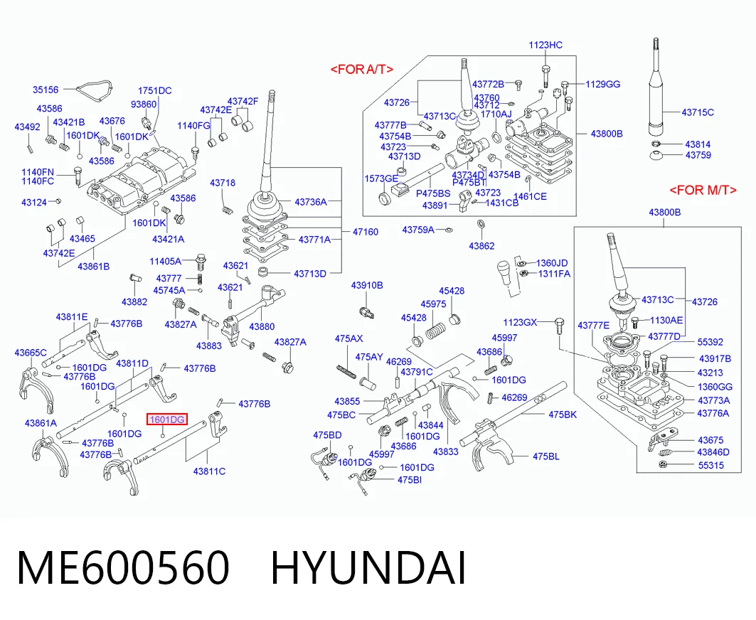 ME600560 Hyundai/Kia