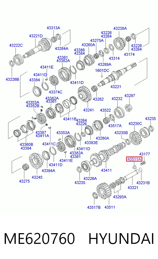 ME620760 Hyundai/Kia