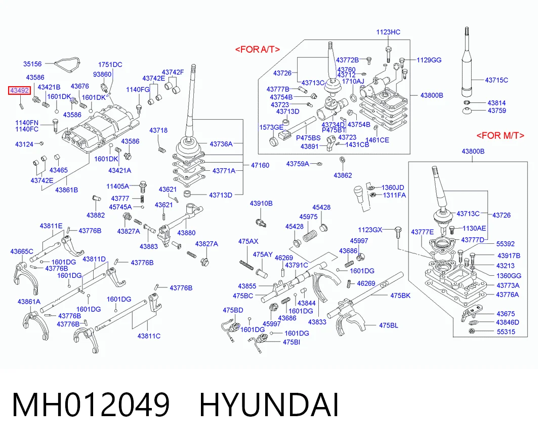 MH012049 Hyundai/Kia