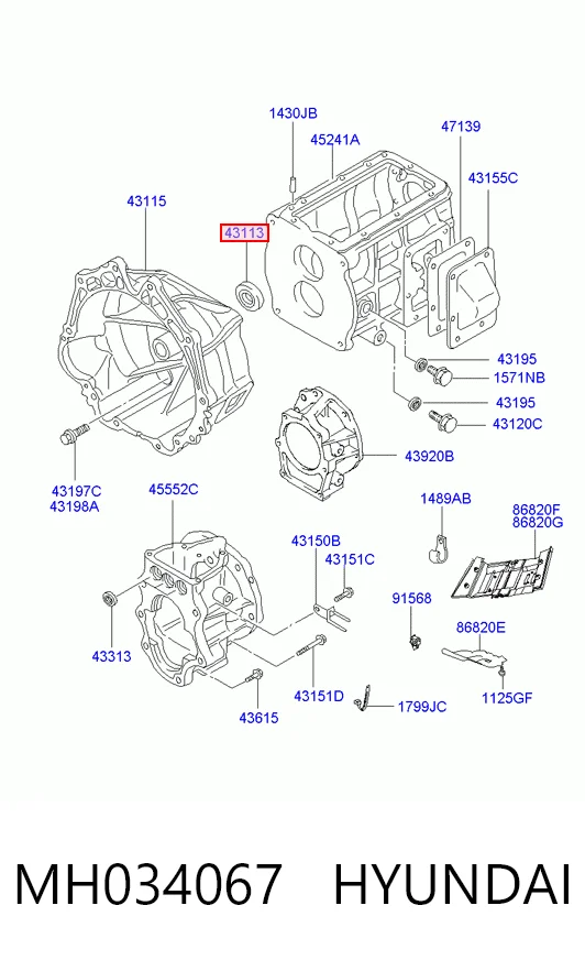MH034067 Hyundai/Kia