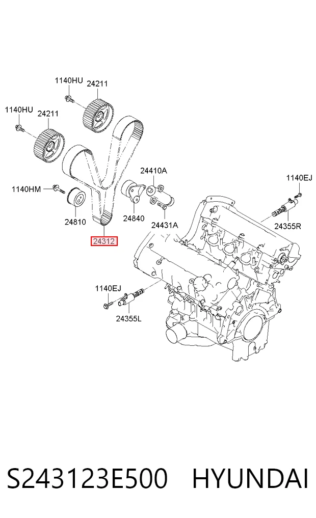 S243123E500 Hyundai/Kia