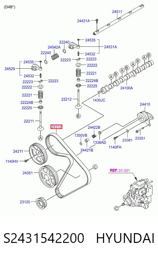 S2431542200 Hyundai/Kia