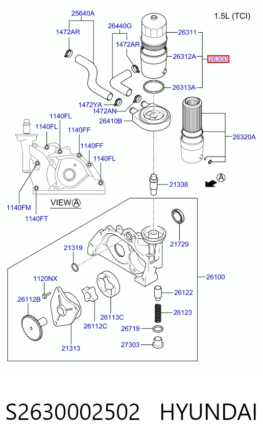 S2630002502 Hyundai/Kia