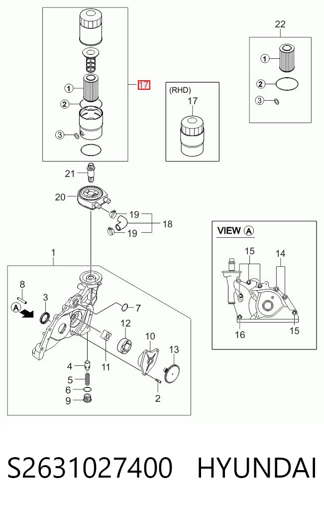 S2631027400 Hyundai/Kia