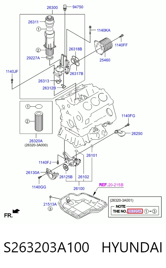 S263203A100 Hyundai/Kia