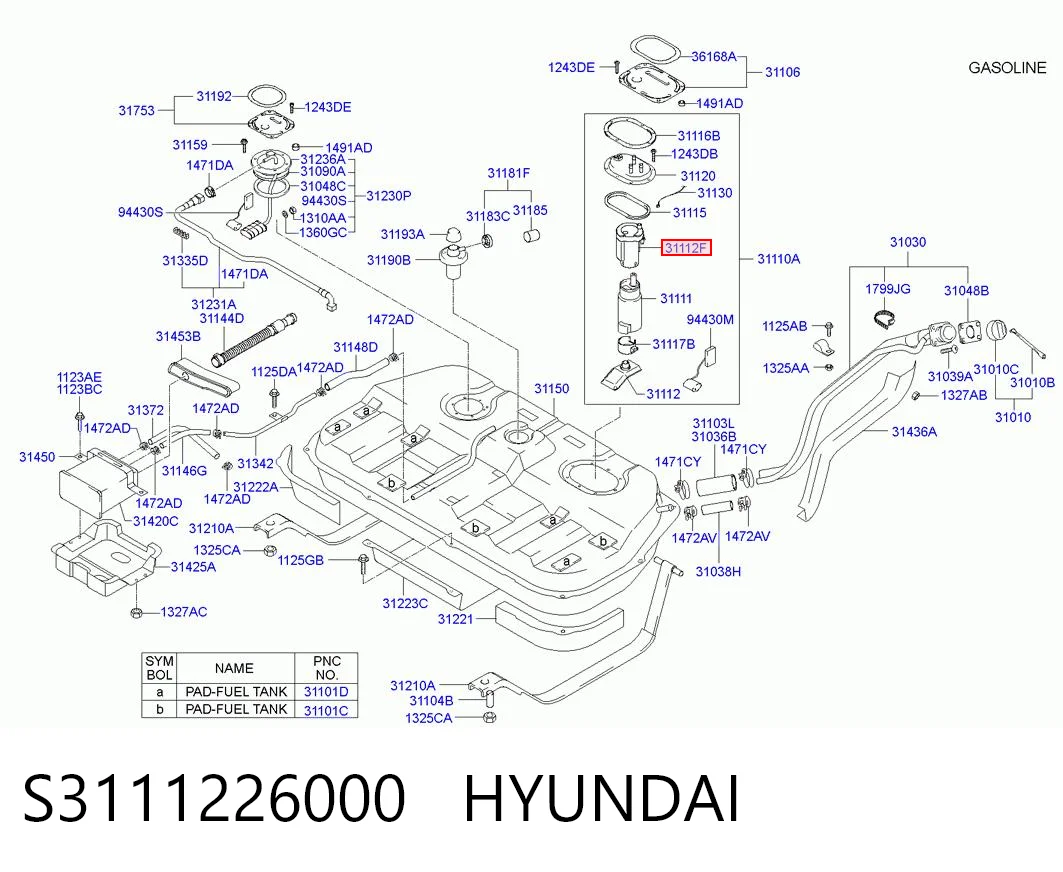 S3111226000 Hyundai/Kia