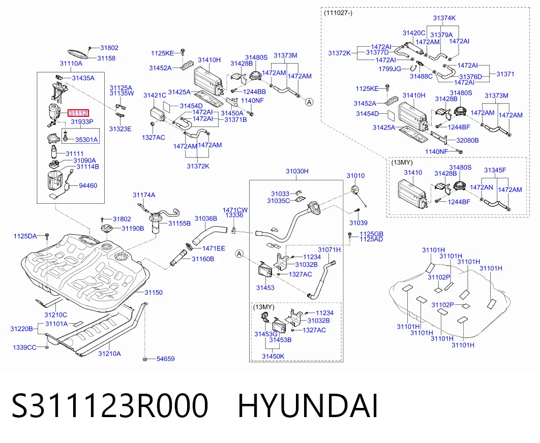  Hyundai Sonata VI (YF)