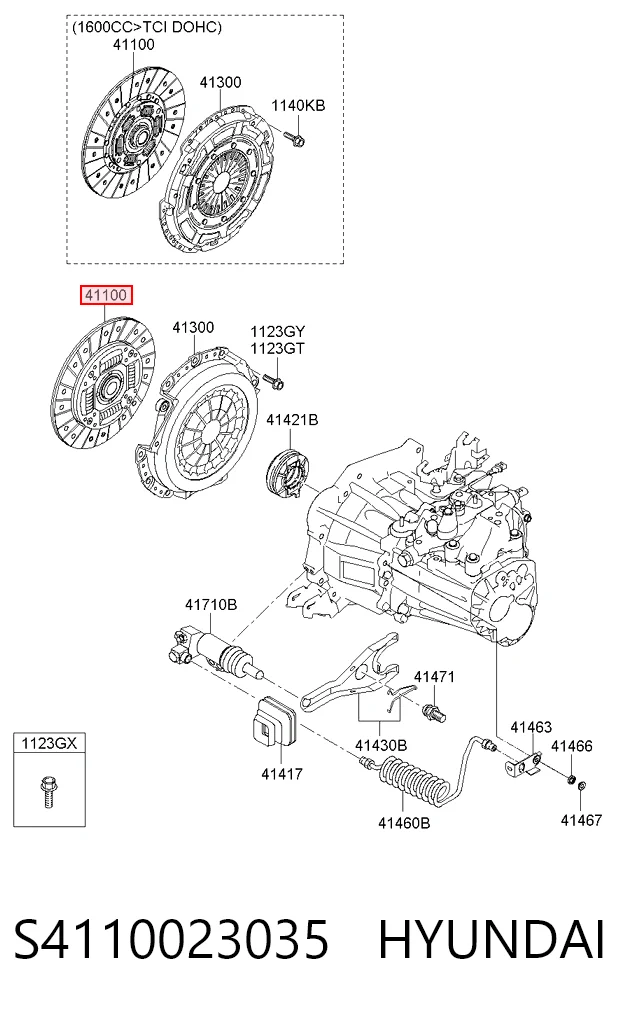 S4110023035 Hyundai/Kia