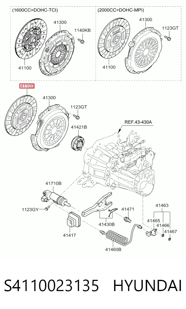 S4110023135 Hyundai/Kia