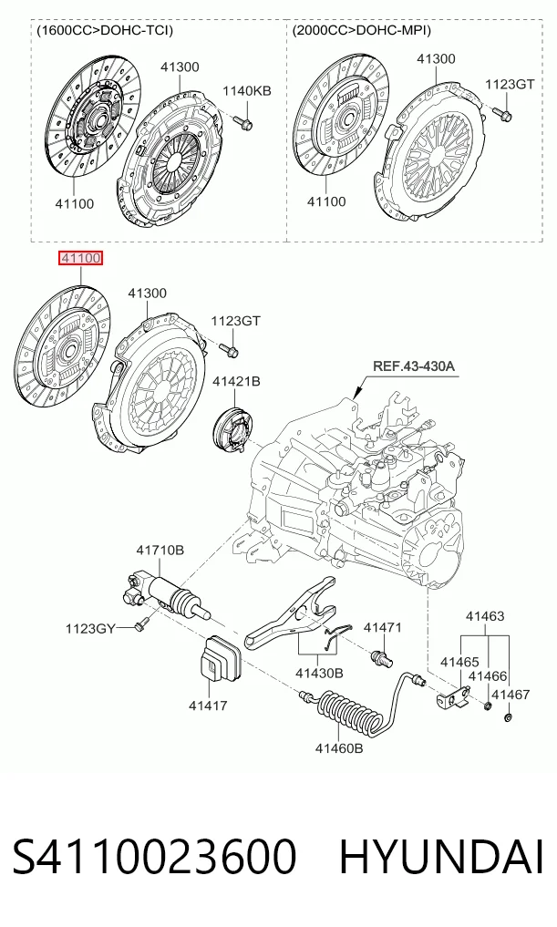 S4110023600 Hyundai/Kia