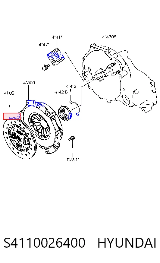 S4110026400 Hyundai/Kia