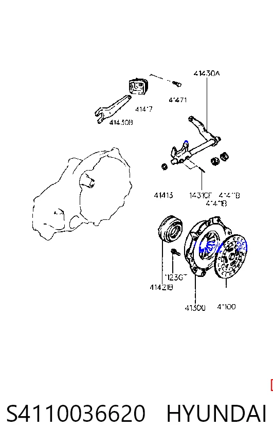 S4110036620 Hyundai/Kia