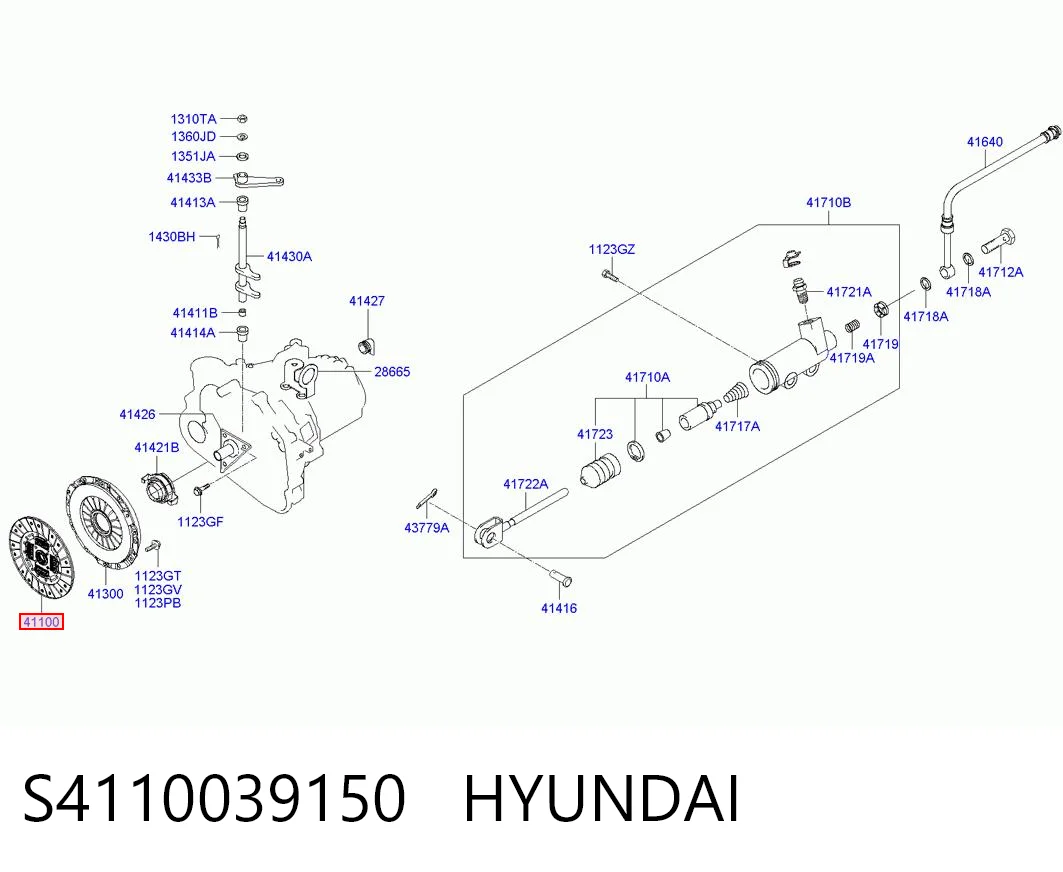 Disco de embraiagem Hyundai Santa Fe I SM ao melhor preço
