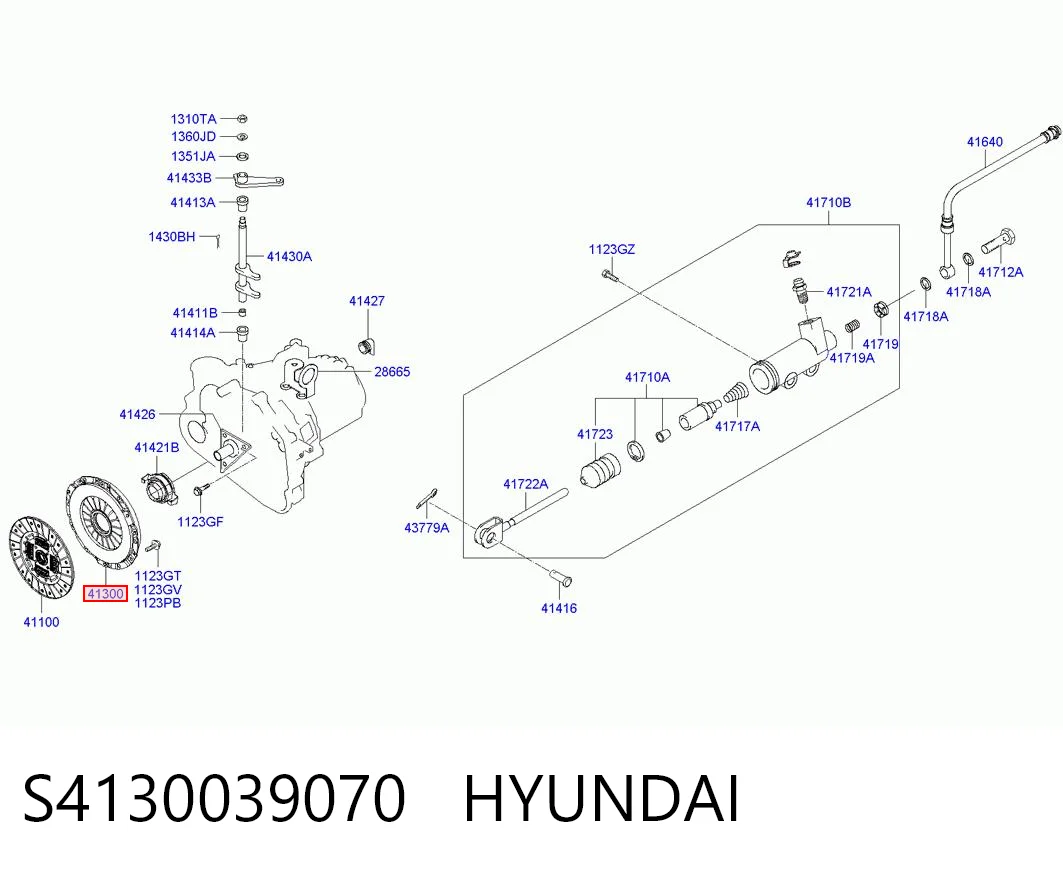 S4130039070 Hyundai/Kia