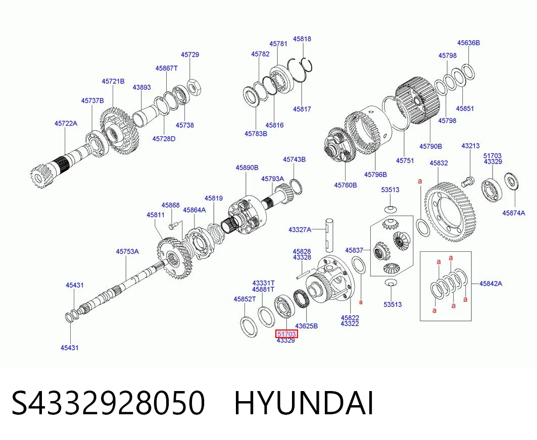 S4332928050 Hyundai/Kia