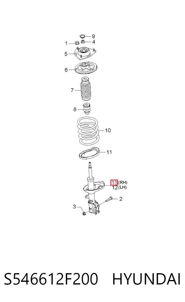S546612F200 Hyundai/Kia