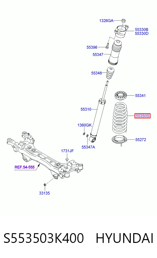 S553503K400 Hyundai/Kia