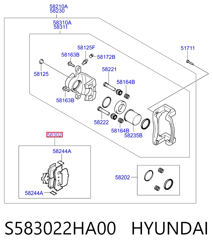 S583022HA00 Hyundai/Kia