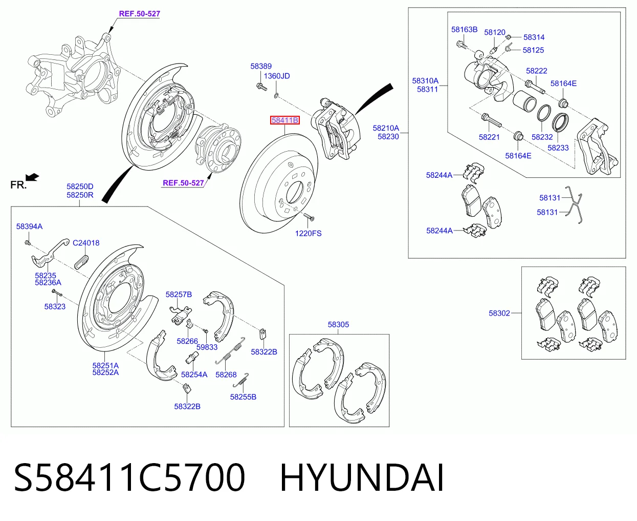 S58411C5700 Hyundai/Kia