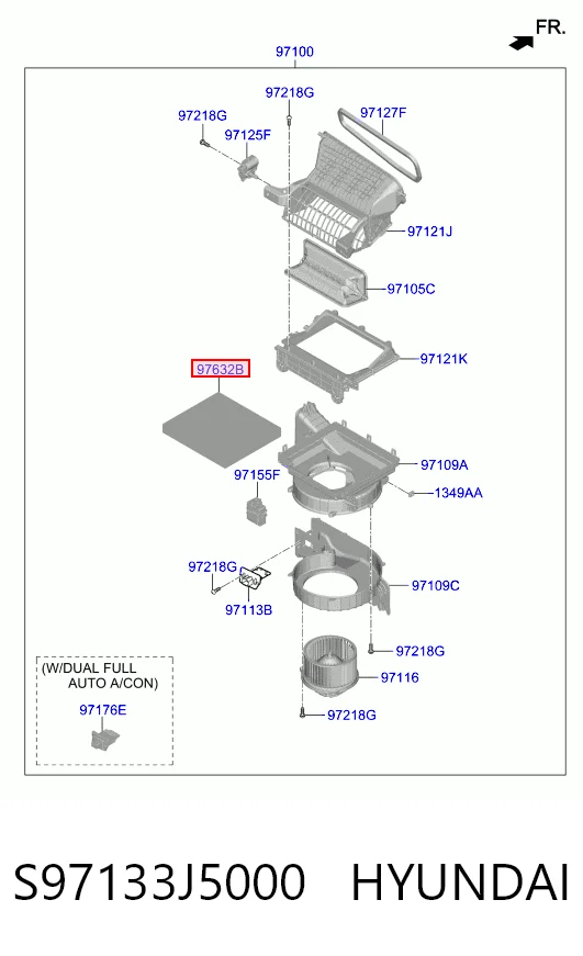 S97133J5000 Hyundai/Kia