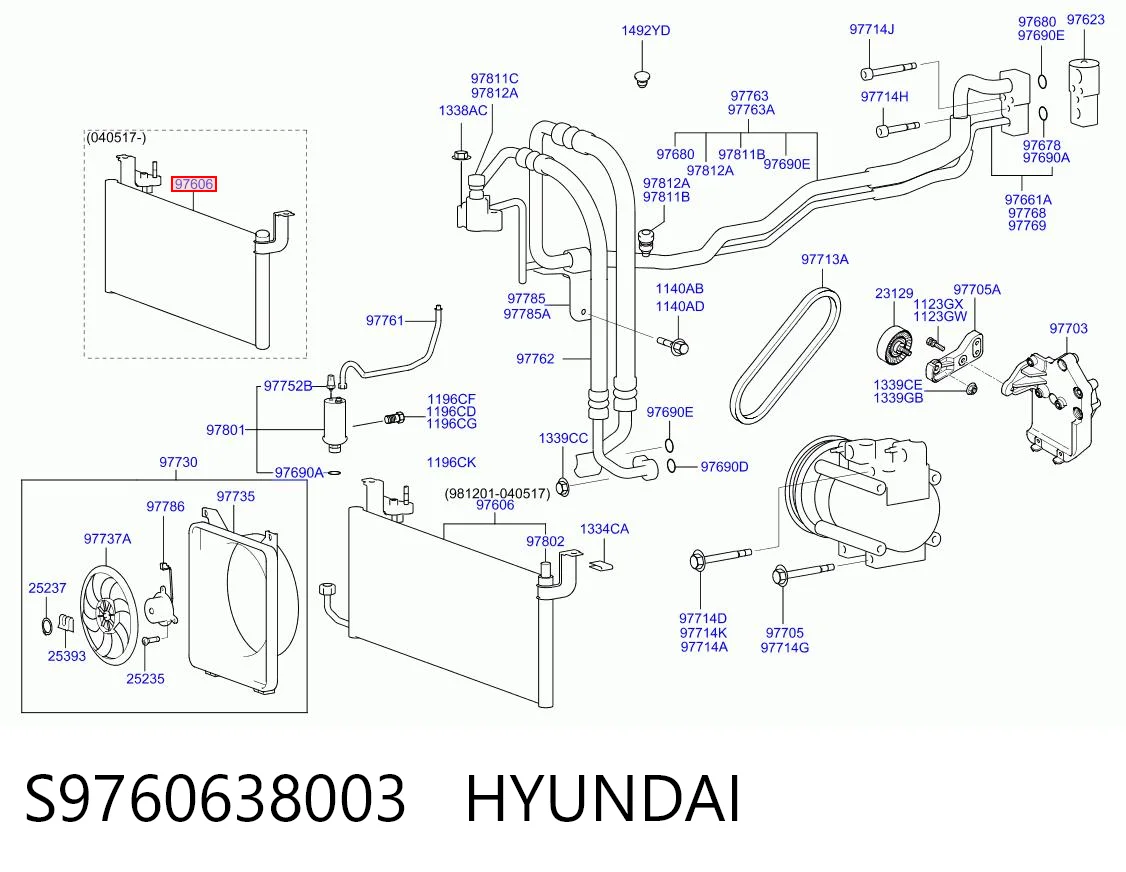 S9760638003 Hyundai/Kia