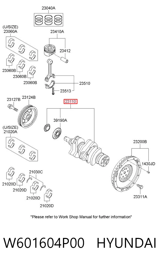 Cambota de motor para KIA Picanto TA