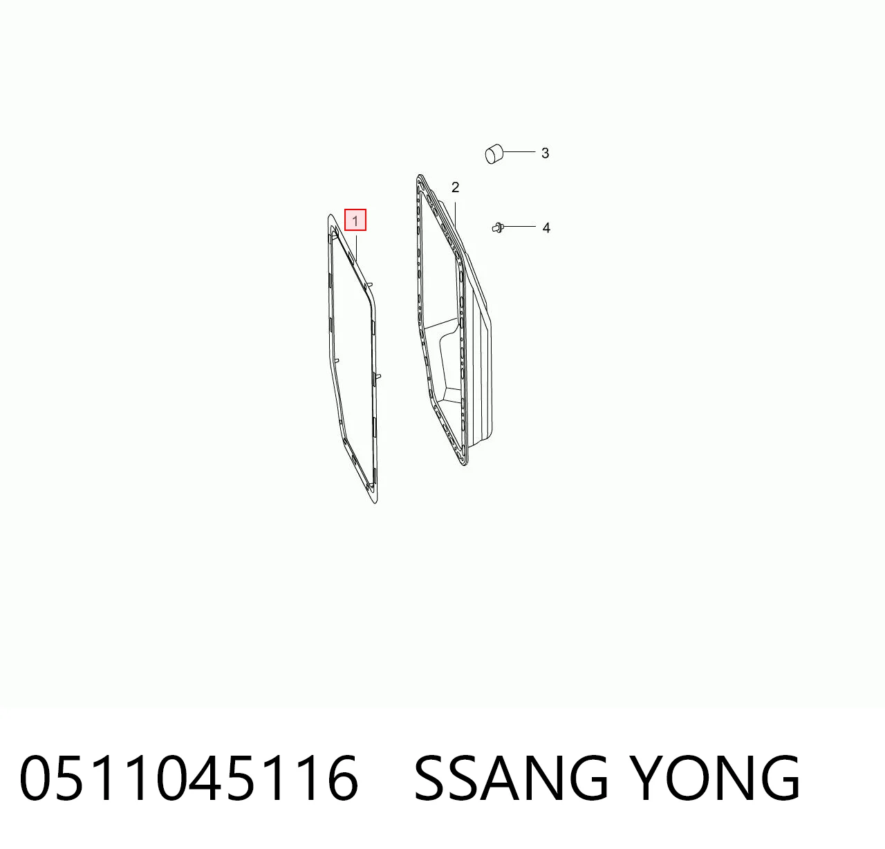 0511045116 Ssang Yong