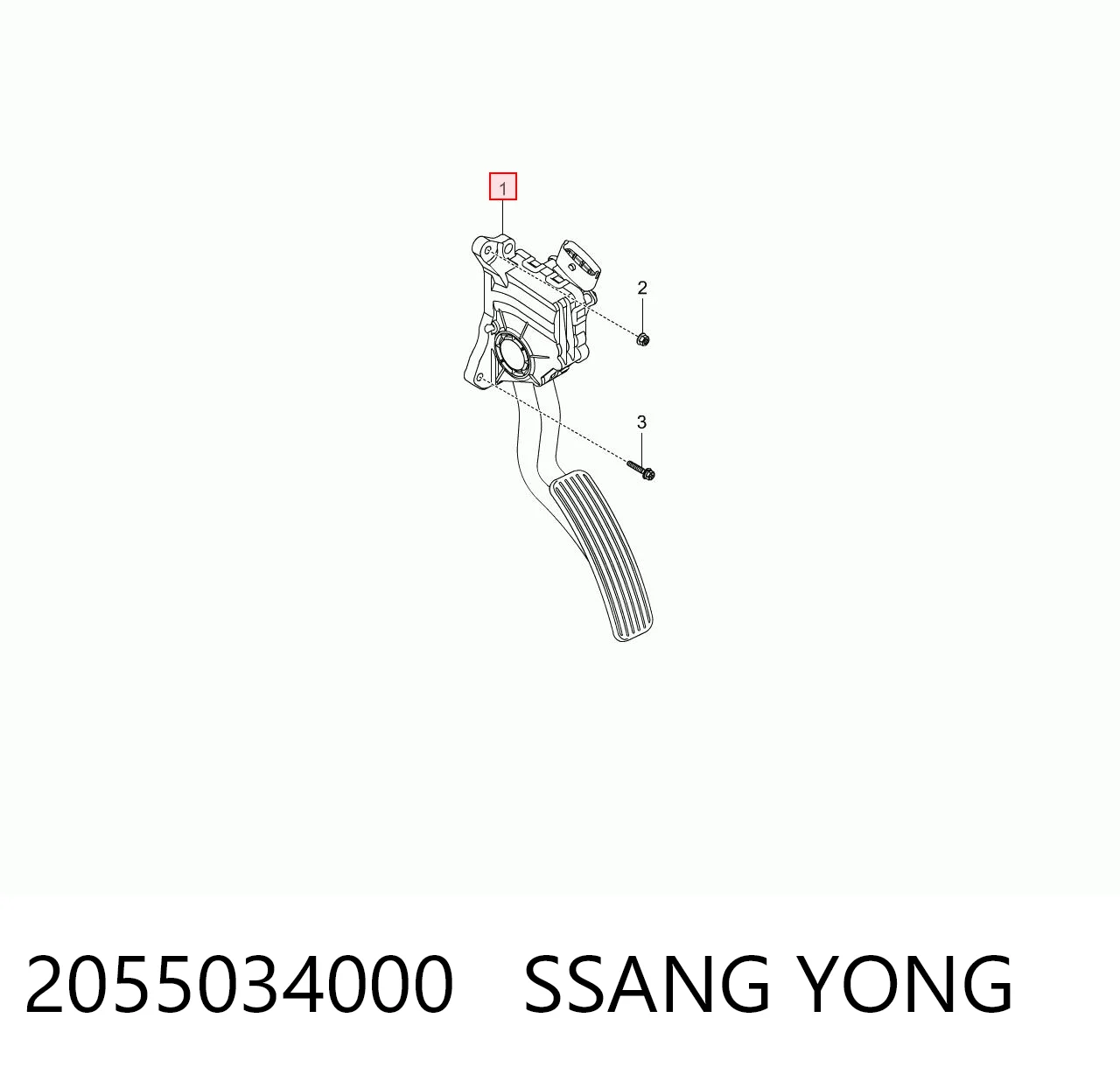 2055034000 Ssang Yong