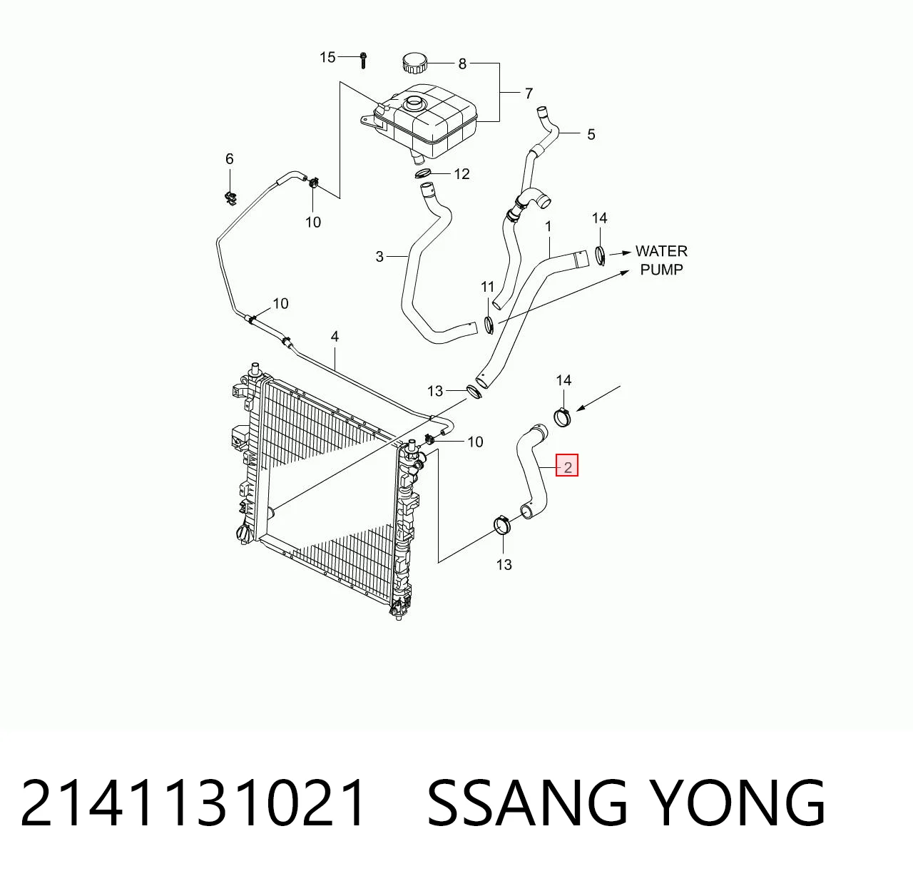 2141131021 Ssang Yong