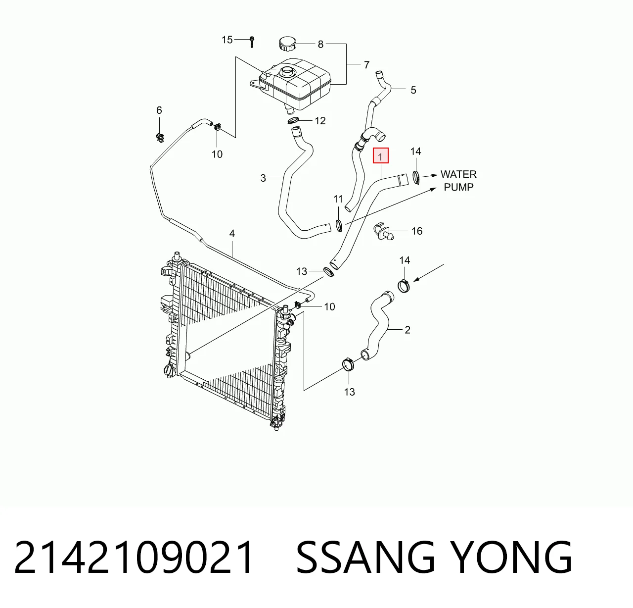 2142109021 Ssang Yong