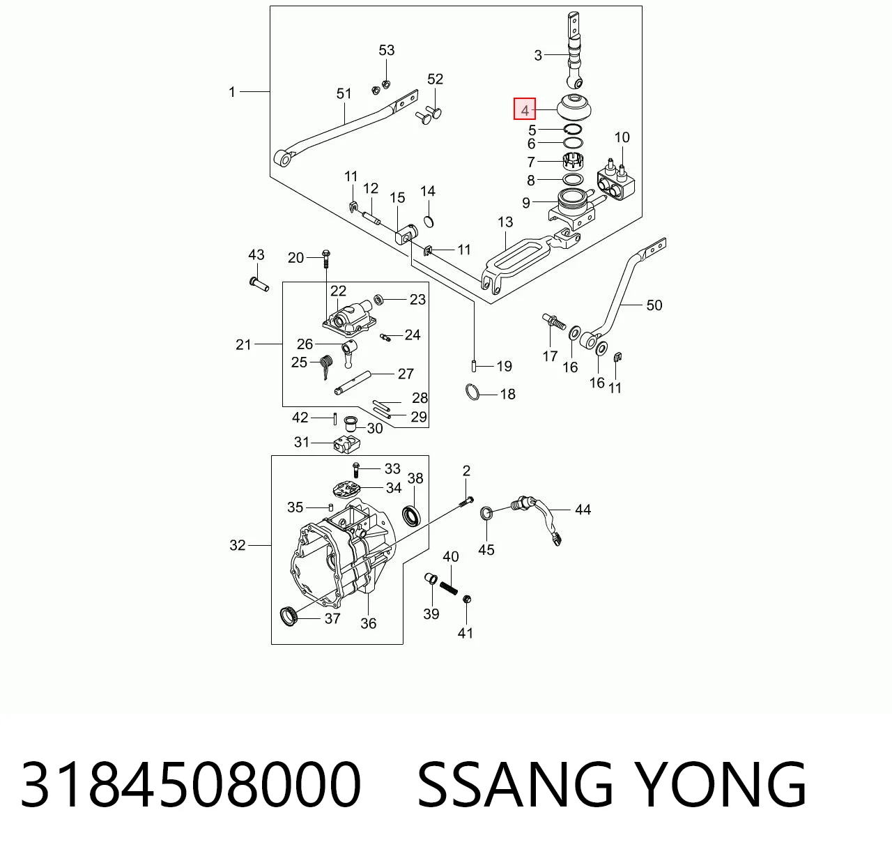 3184508000 Ssang Yong