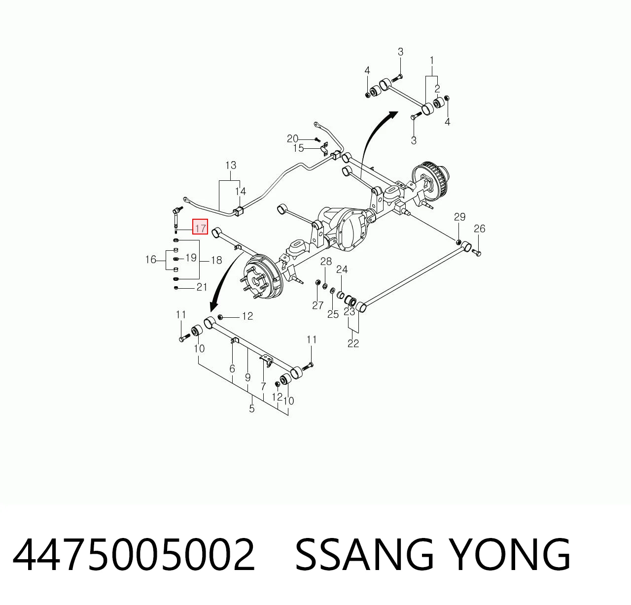 4475005002 Ssang Yong