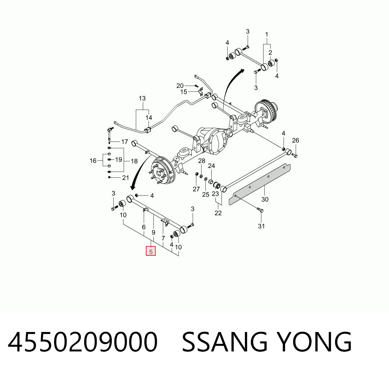 4550209000 Ssang Yong