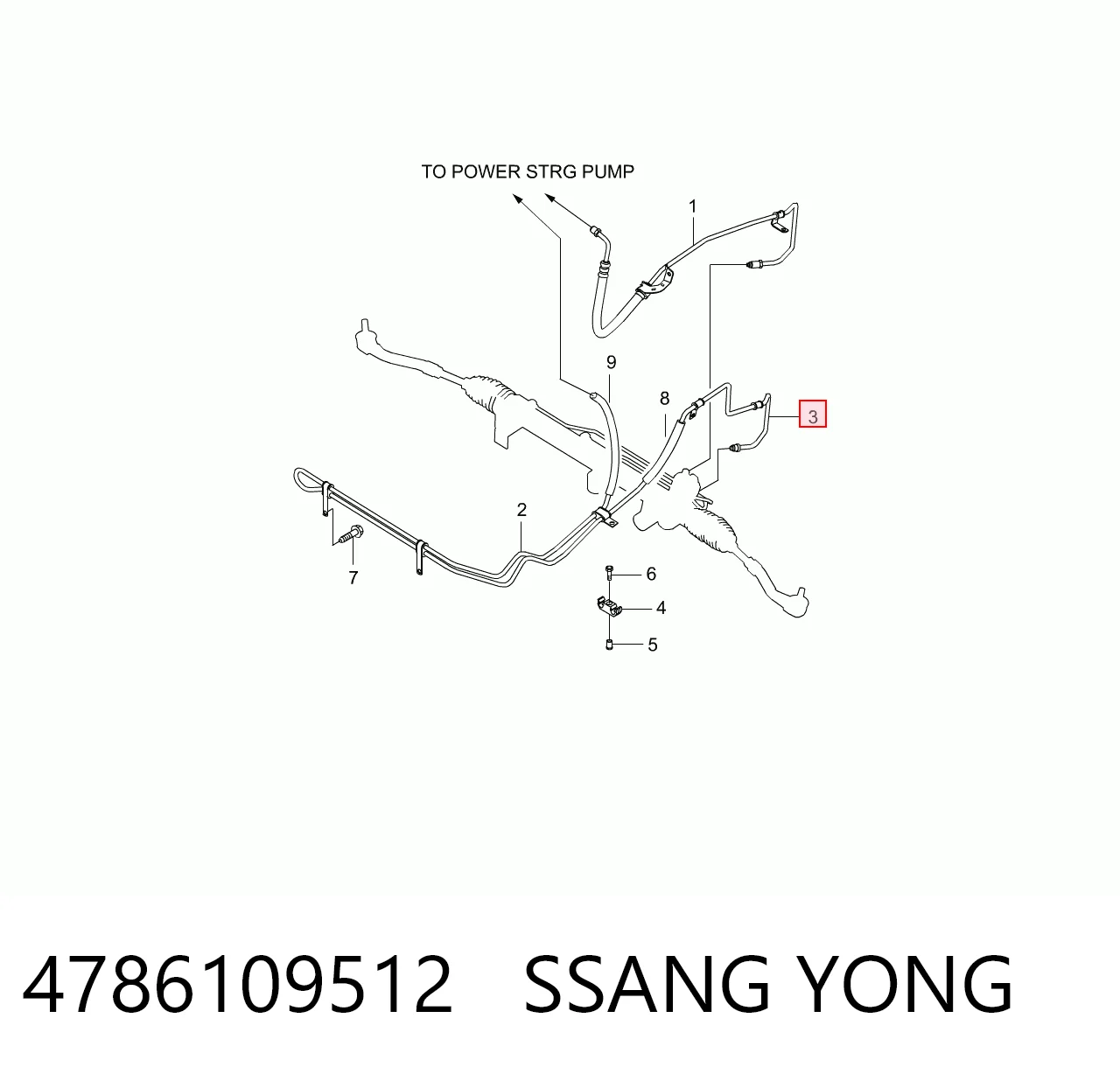 4786109512 Ssang Yong