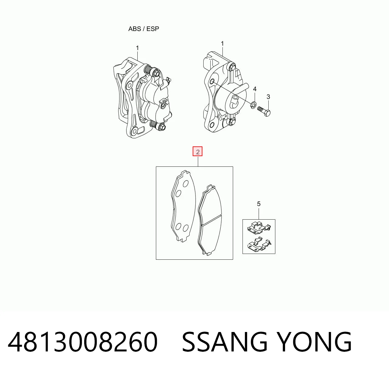 4813008260 Ssang Yong