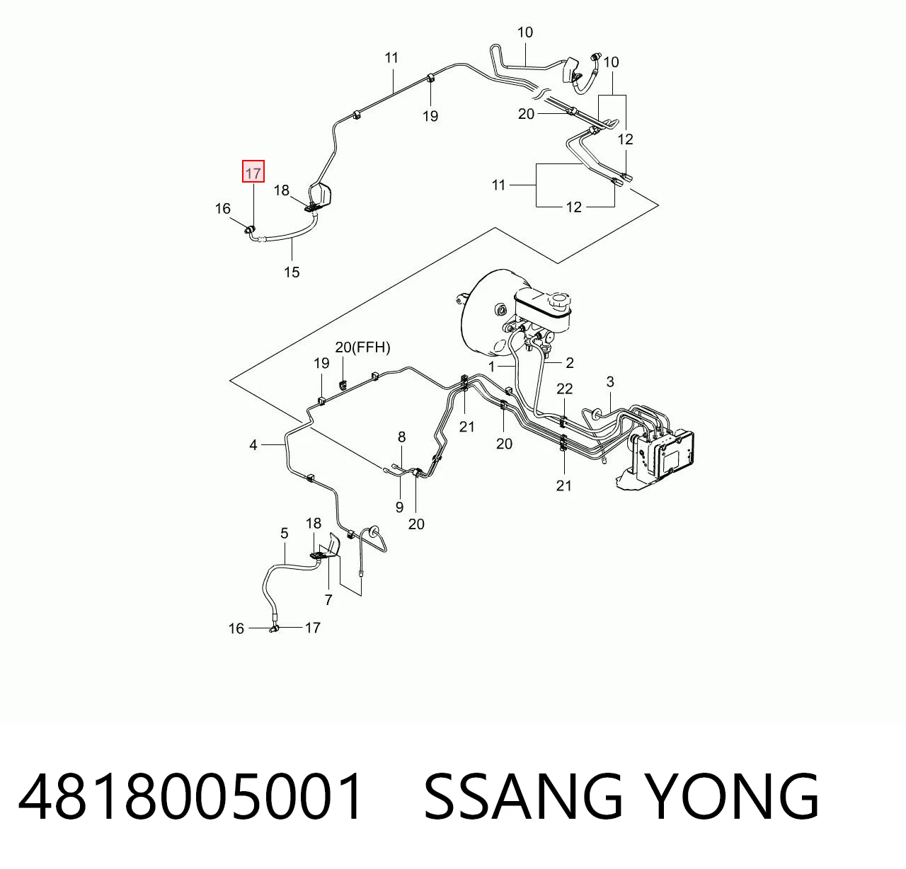 4818005001 Ssang Yong