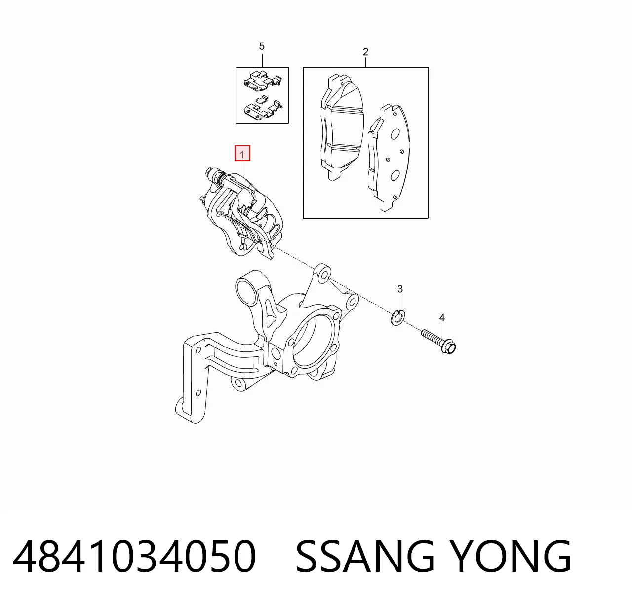 4841034050 Ssang Yong