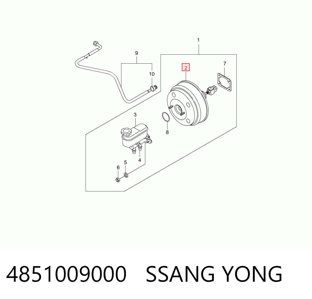 4851009000 Ssang Yong