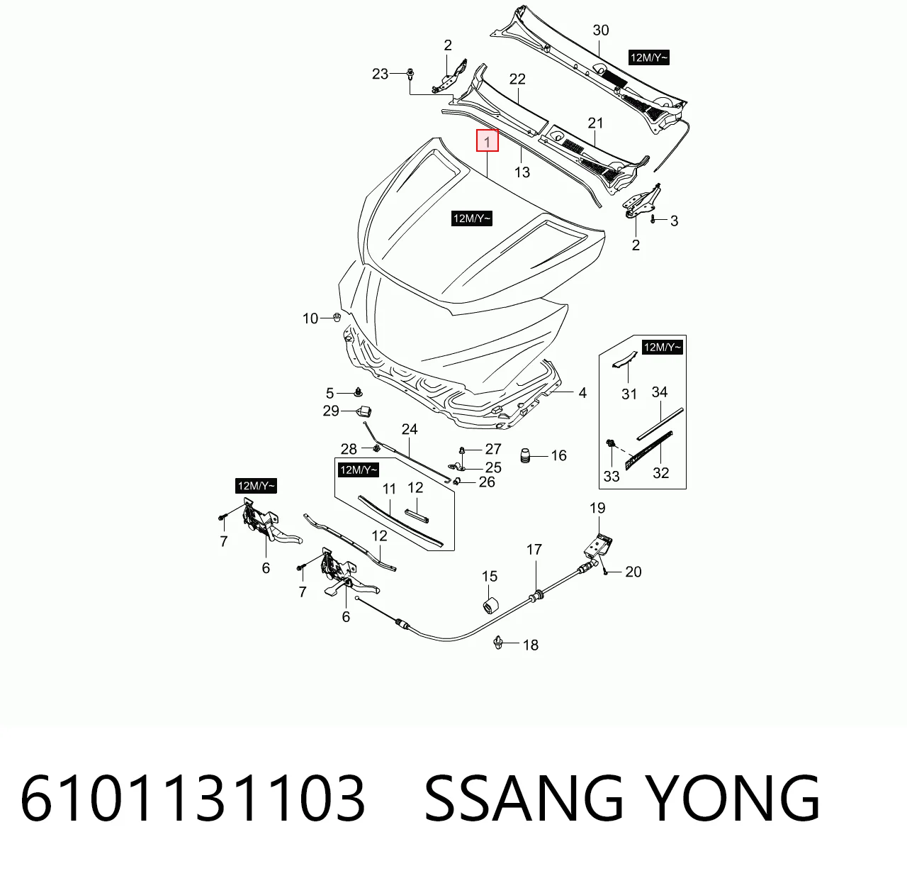 Capota para SsangYong Actyon SPORTS QJ