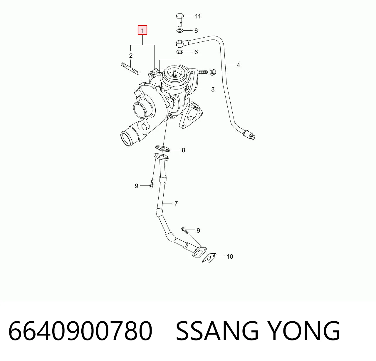 Compre A6640900780 Mercedes Turbina