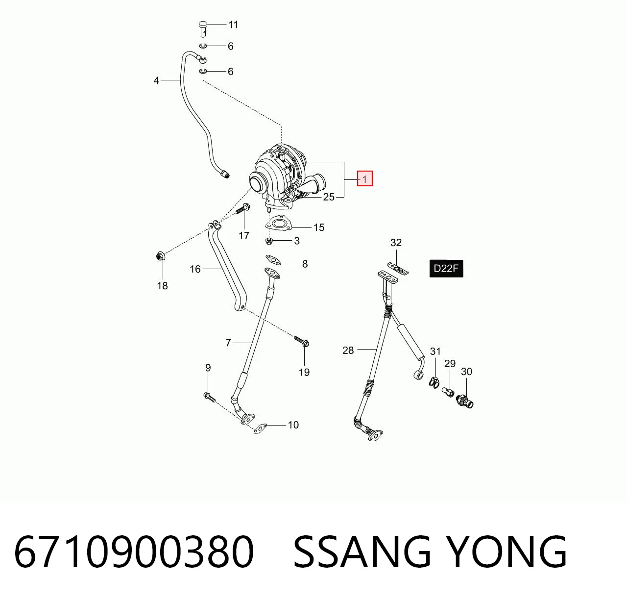 Turbina SsangYong Actyon ao melhor preço