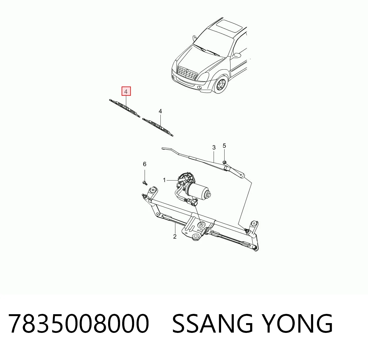 7835008000 Ssang Yong